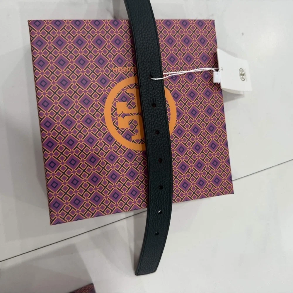 Tory Burch 1” Miller Reversible Belt Women’s Size Small